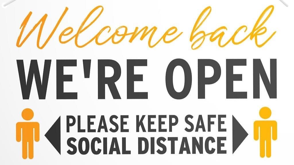 We are open and ready to greet our customers today!  Come see us in our newly refurbished space between 11am-3pm. Our shelves and racks are stocked with many great treasures. 

Social distancing best practices will be in place and masks are required!