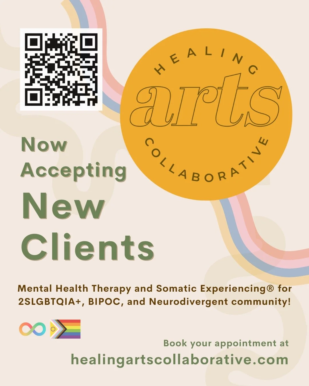 We are accepting new clients! 
✨
Healing Arts Collaborative is in-network with Blue Cross Blue Shield, Aetna, and North Carolina State Employees Health Plan. 
✨
Visit our website or click the link in our bio to book your appointment or free consultat