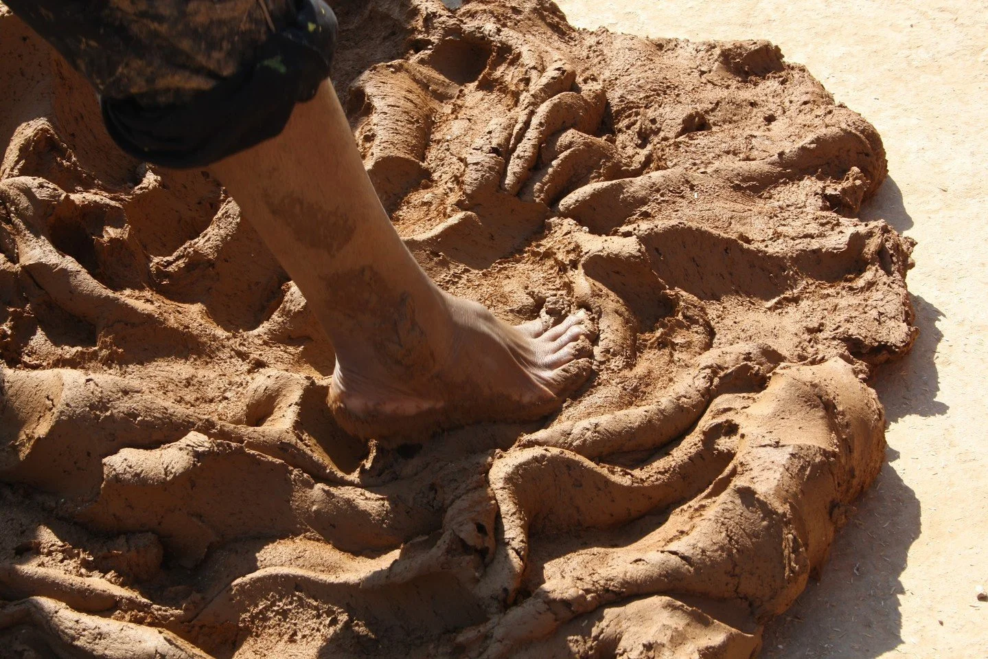There is something about working with clay that is deeply, immediately regulating.
Your hands are busy. The material pushes back. You have to be present -- you can't really think about something else while you're kneading clay. And that focused, tact