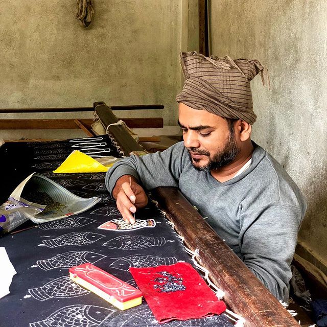 Mohammedisha is a masterful bead artisan from Janakpur, Nepal and learned his trade in Delhi more than 20 years ago. When asked which product he most enjoys creating, he said for him it doesn&rsquo;t matter so much; it only matters that he puts his h