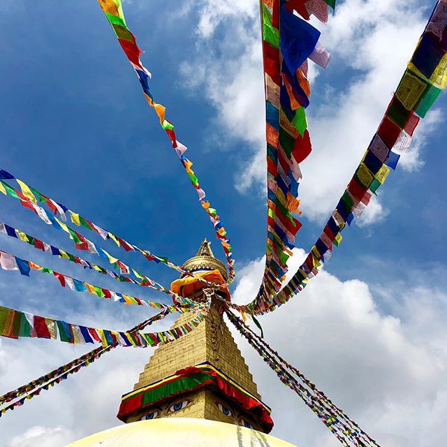 Happy Losar and Tashi Delek to all of you wonderful people! The Tibetan (lunar) New Year is a beautiful time to reflect about how much we have and how much we can give to one another. ❤️🙏🌏📿🎇 #losar #tashidelek #losar2019 #lunarnewyear #boudha #ne