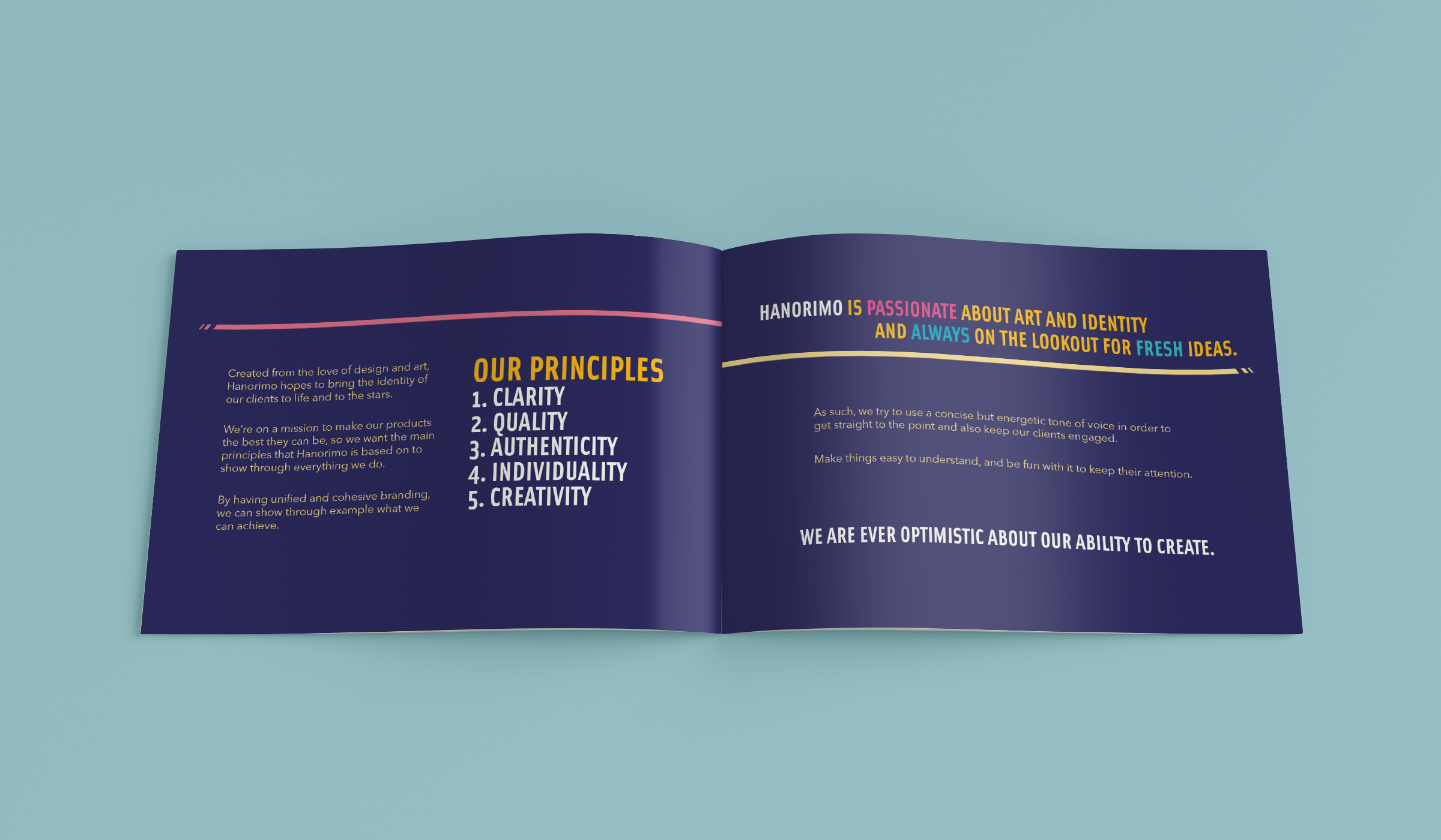 Hanorimo Branding Spread