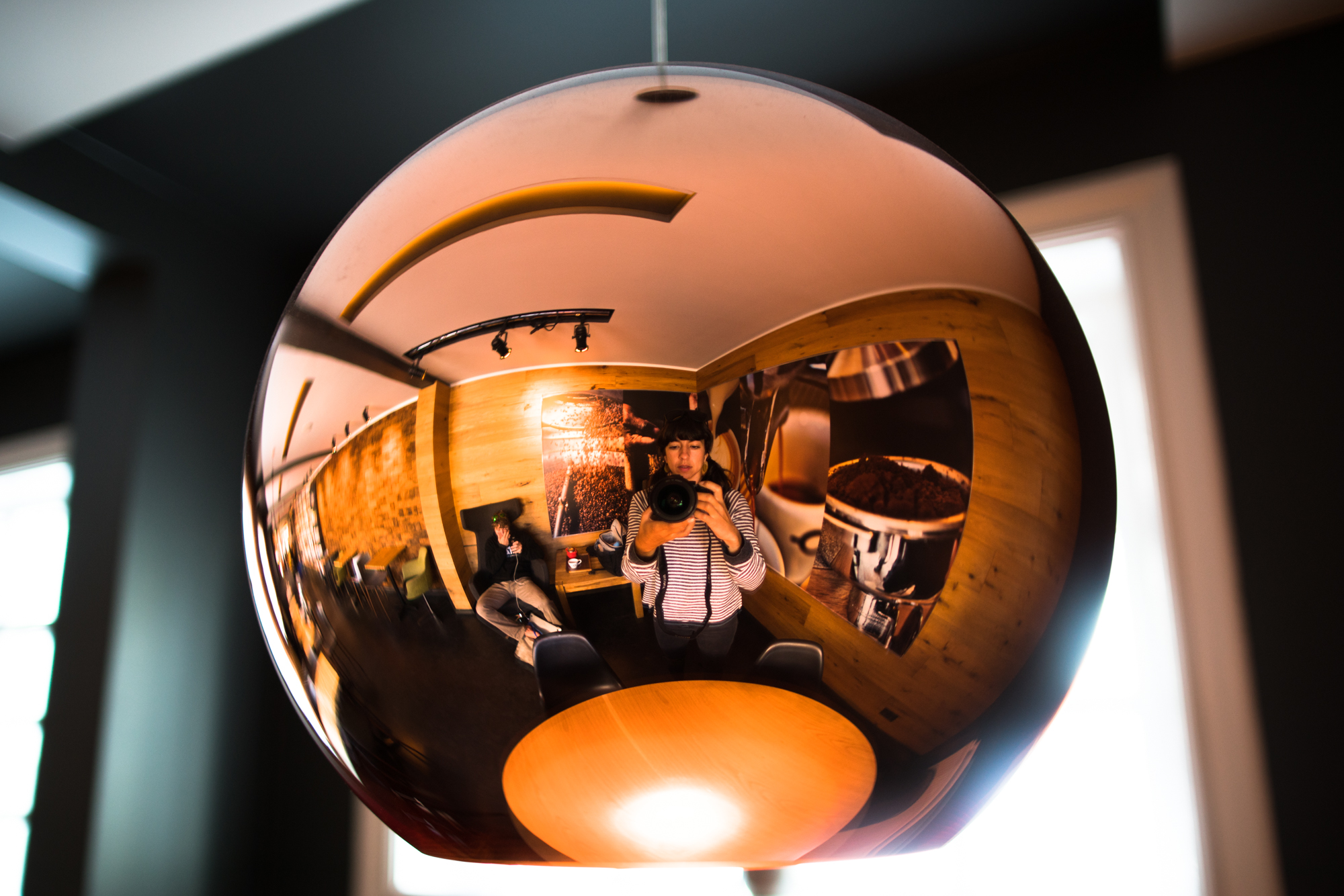 Reflections in a Reykjavík Coffee Shop
