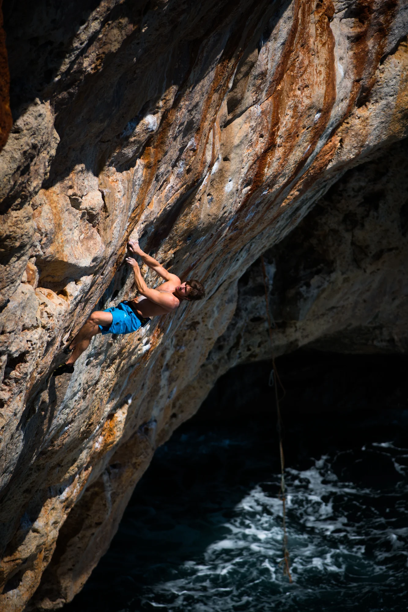 Greg doing a little route finding