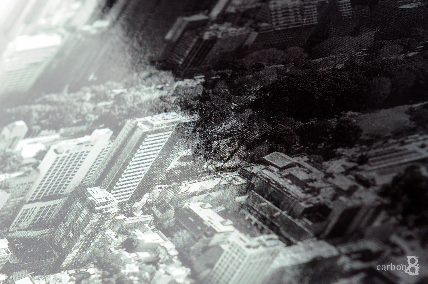 Silver foil board printing