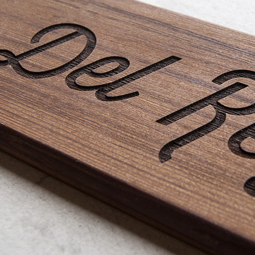 LASER ENGRAVED SIGN