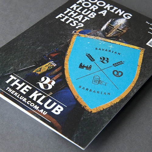 BAVARIAN BIER CAFE TABLE TALKER