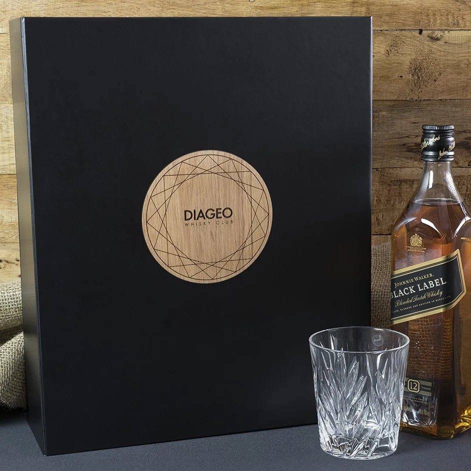 DIAGEO WHISKY CLUB LASER CUT BOX