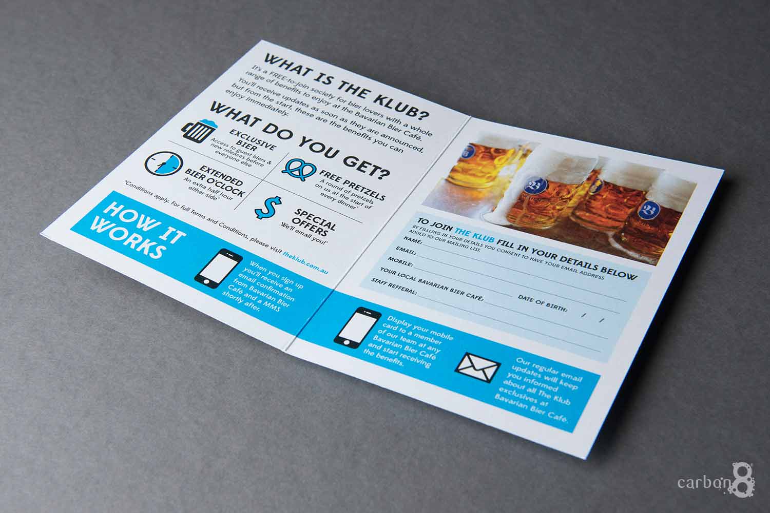 table talker Bavarian Bier Cafe inside