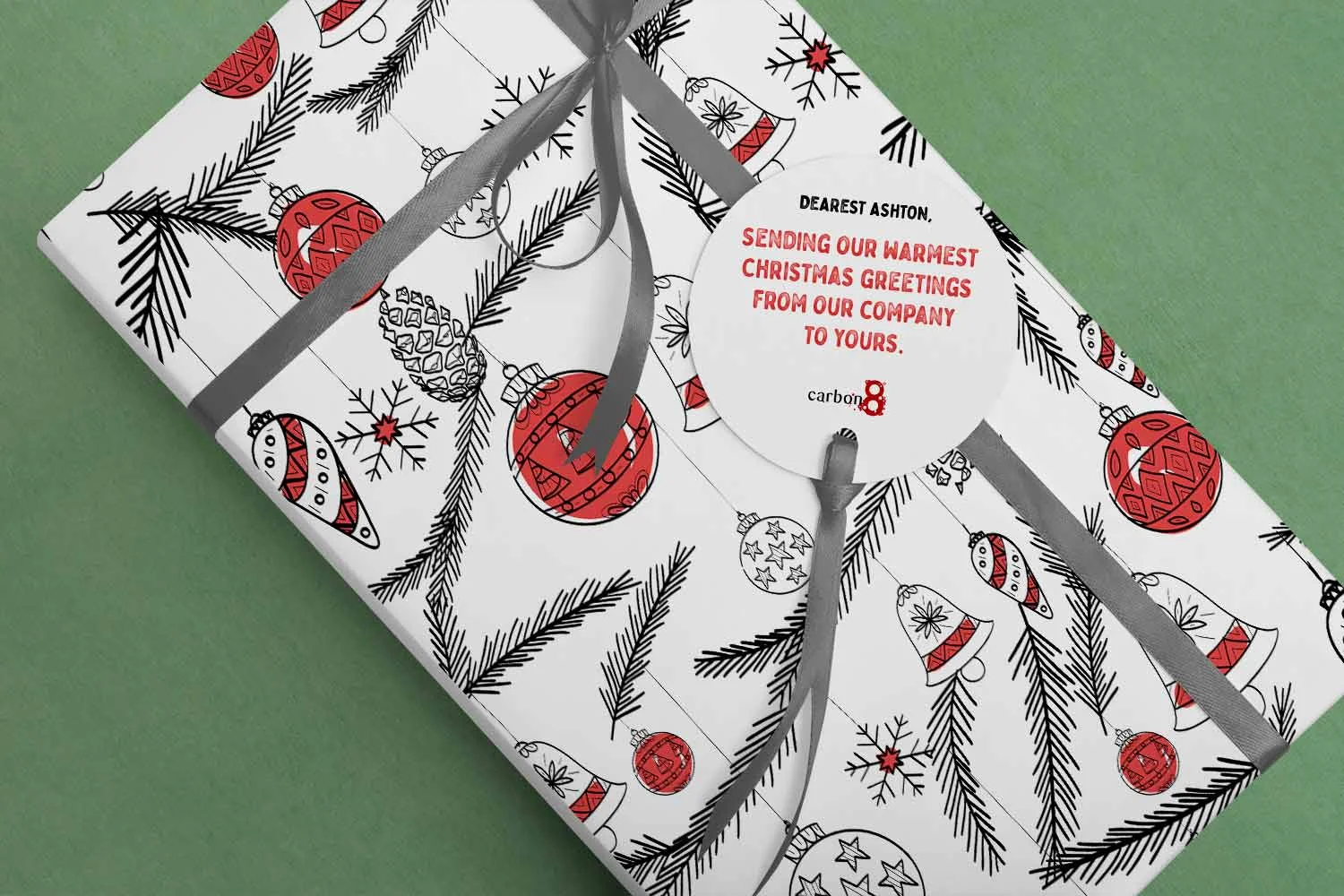 Carbon8 Wrapping Paper Sydney Printed Wrapping Paper