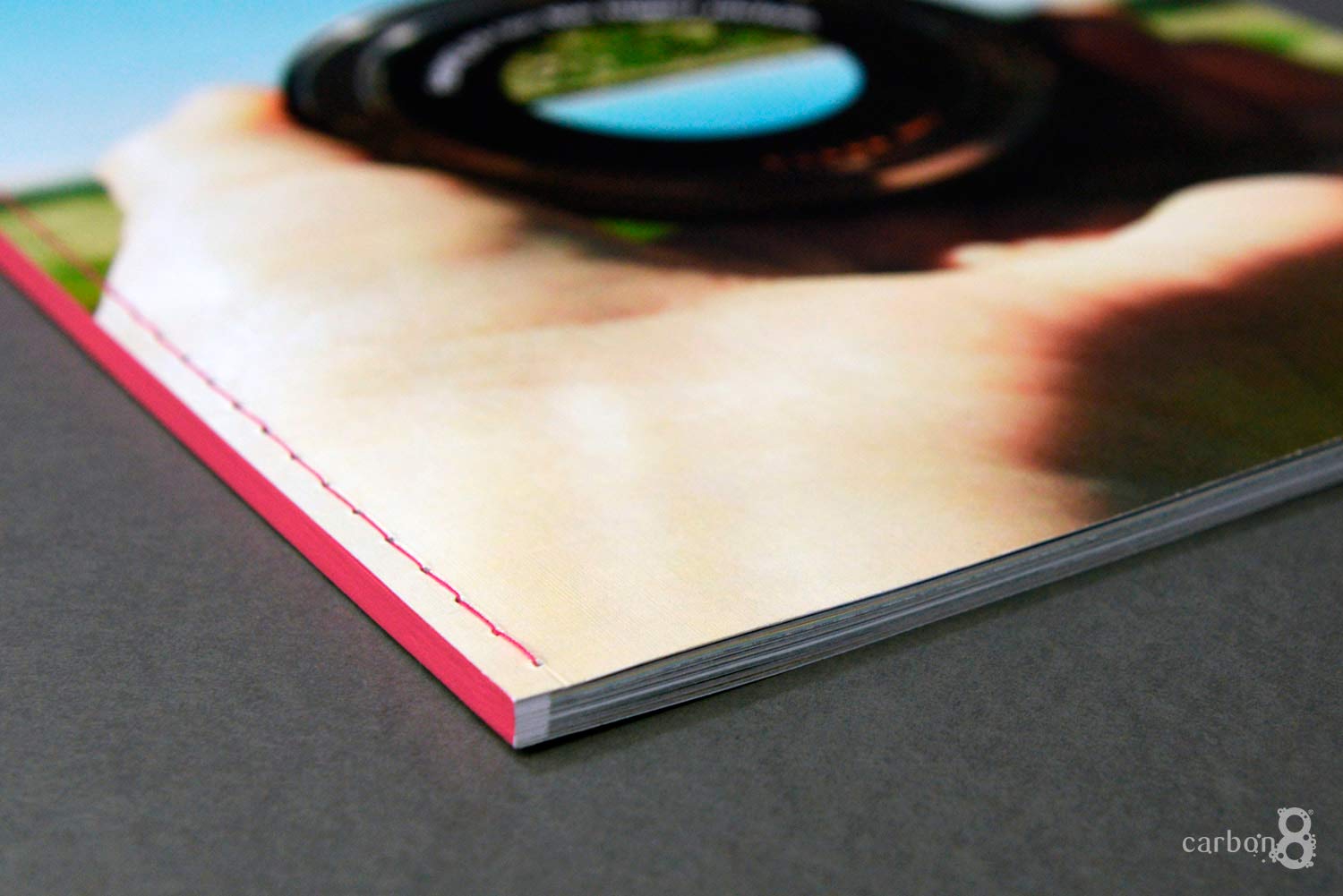 Over sewn pitch document Mediacom binding