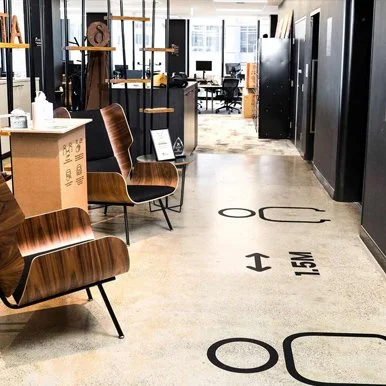 BENDELTA FLOOR DECAL