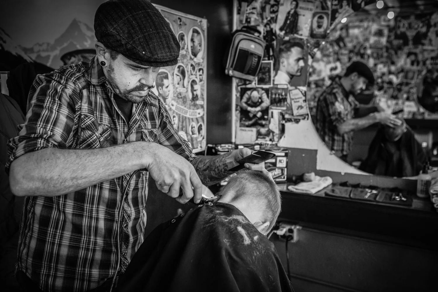 Mario working his magic