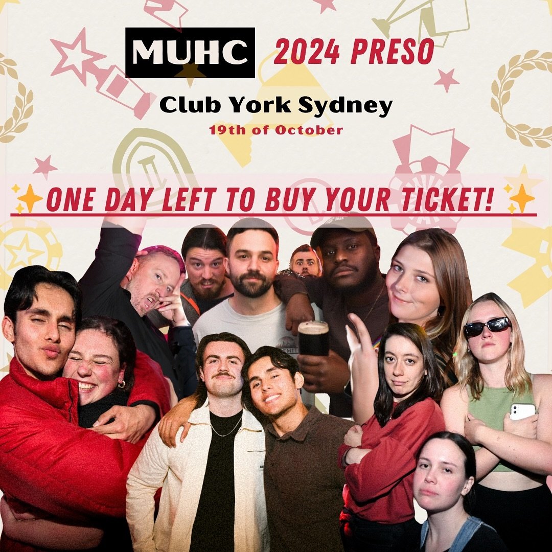 Only 1 day left to buy your ticket and 10 days left until Preso!! 
Link to buy tickets in our bio 🎉