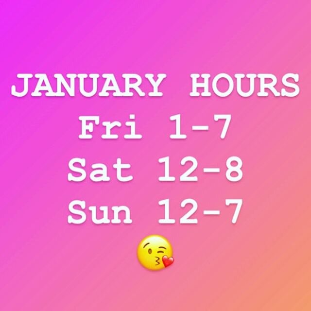 FYI tree friends, we&rsquo;re taking it a little easy this January and @treehousebrooklyn is only officially open Friday to Sunday, though you may find us there in the evenings on other days as well. Please plan your visits accordingly😘