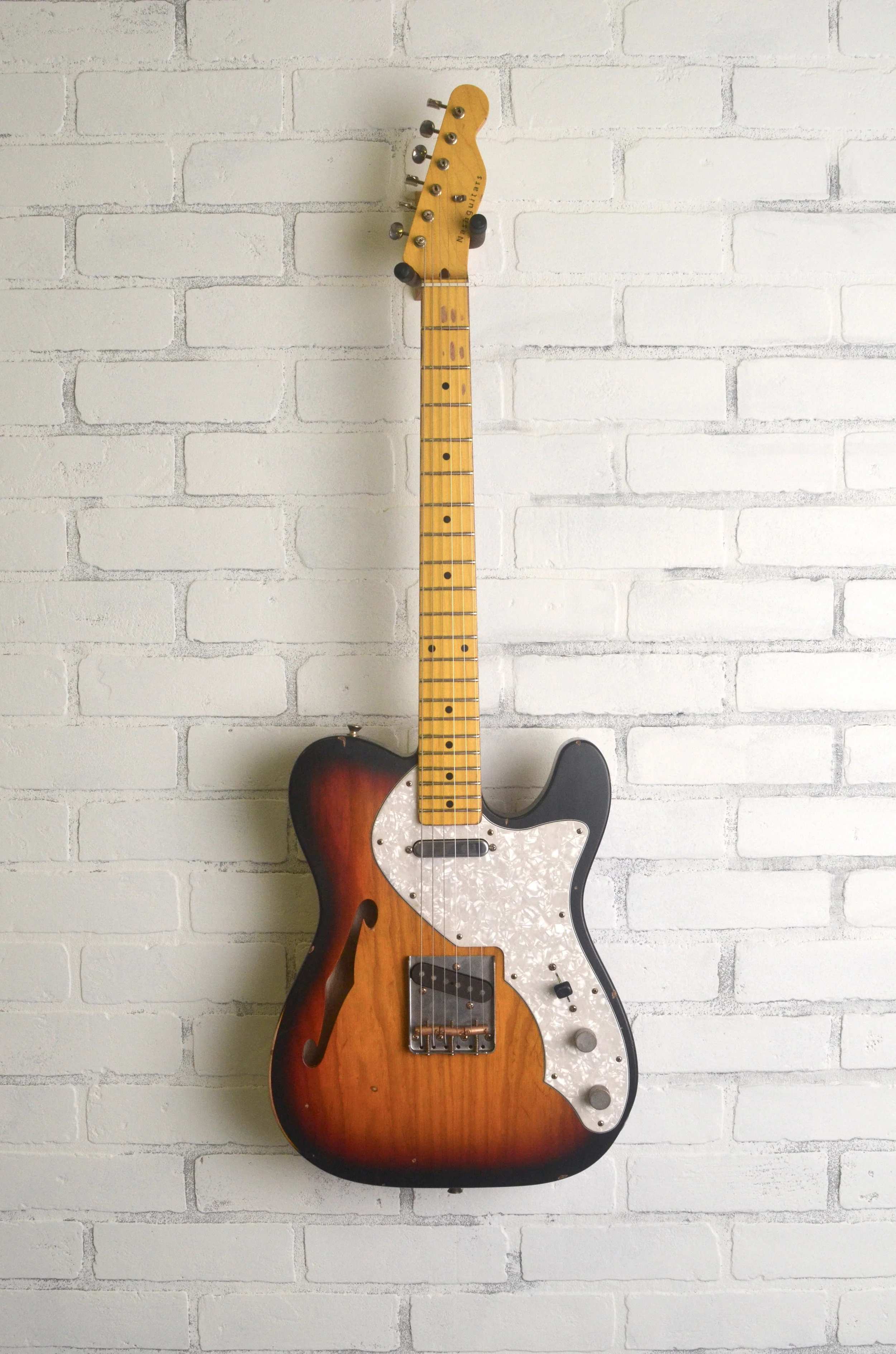  Three Tone on Ash  3-ply Pearl Guard  Light Aging 