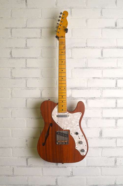 Amber on Mahogany 3-ply Pearl Guard Light Aging