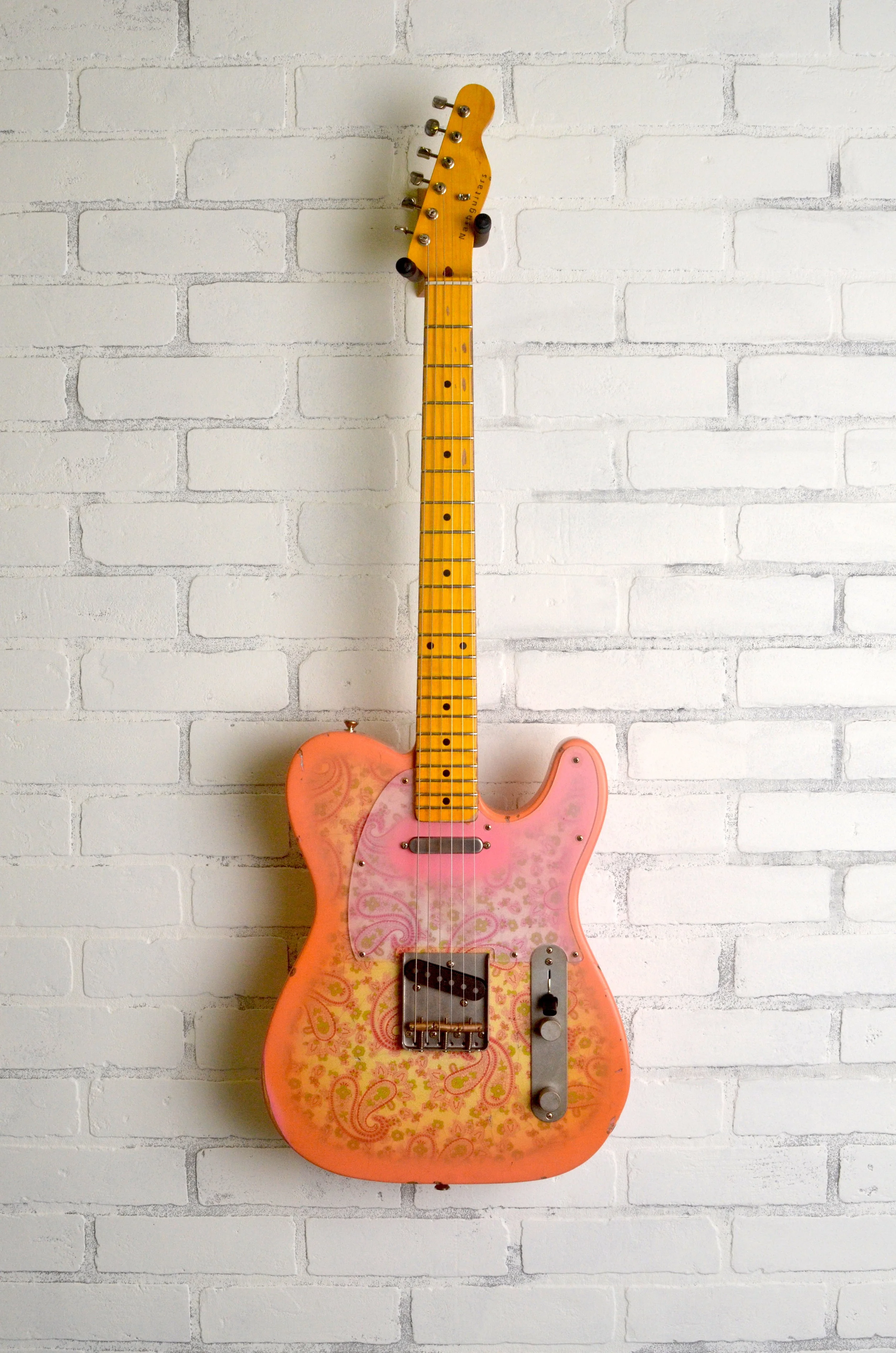 Paisley (front)  1-ply Clear Guard  Light Aging 