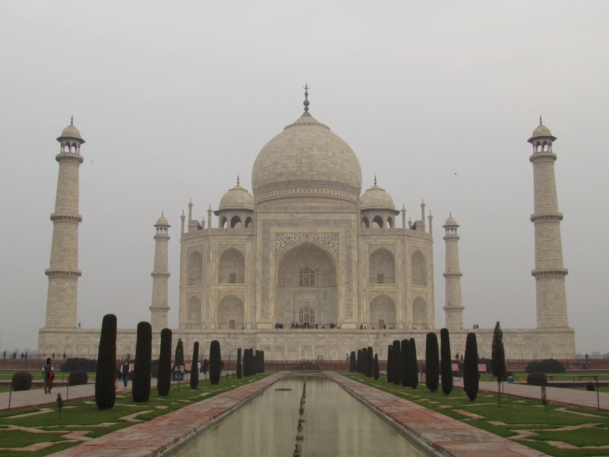 Embracing and reflecting alone in India