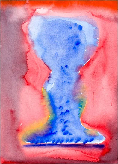 Wisdom, 2002, watercolor, 14" x 10 ¼"