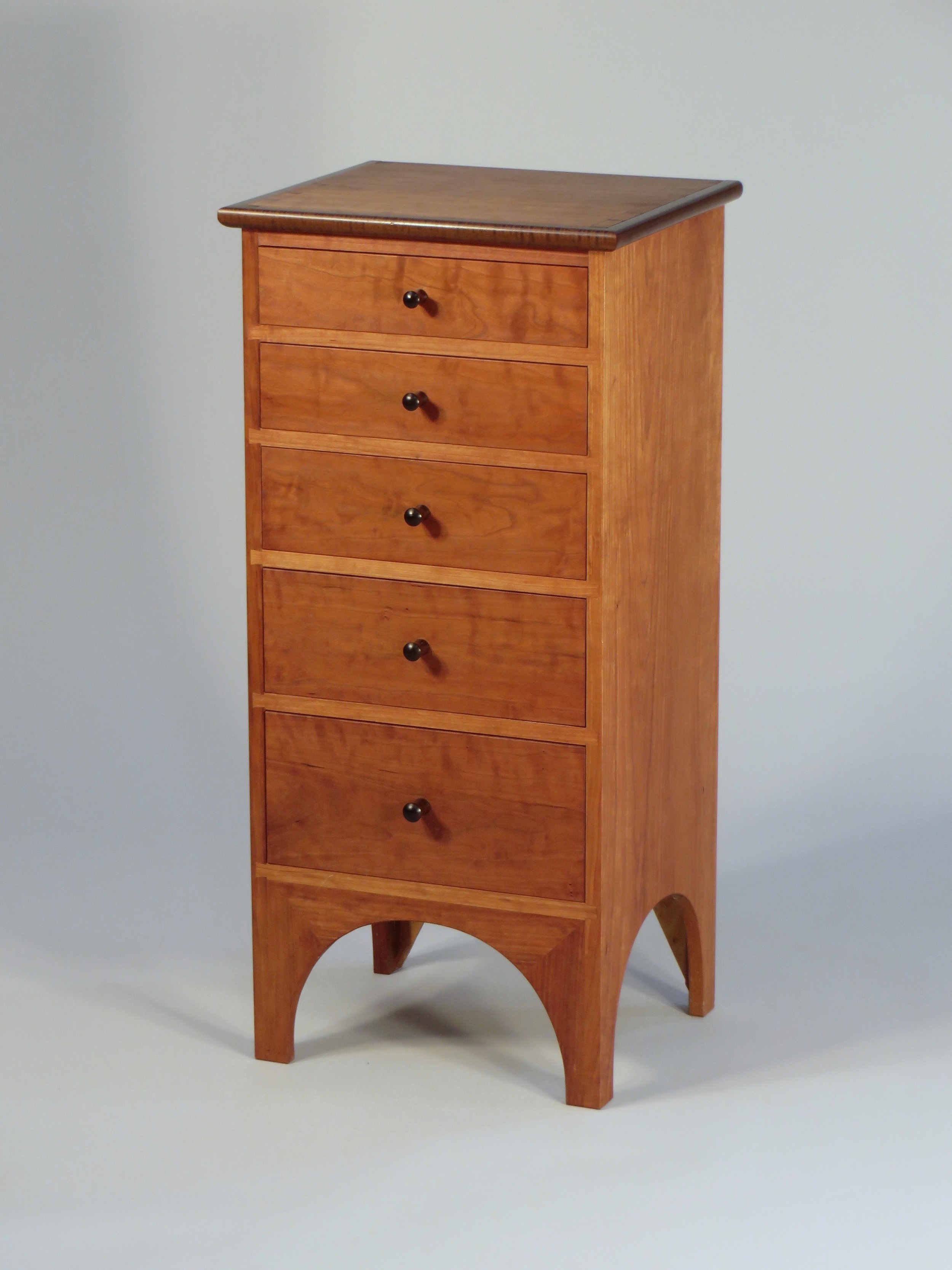 5 Drawer Cherry Chest