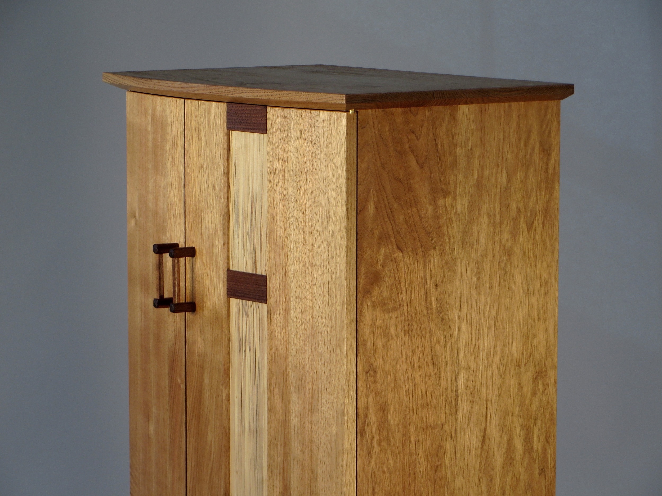 Butternut Whiskey Cabinet