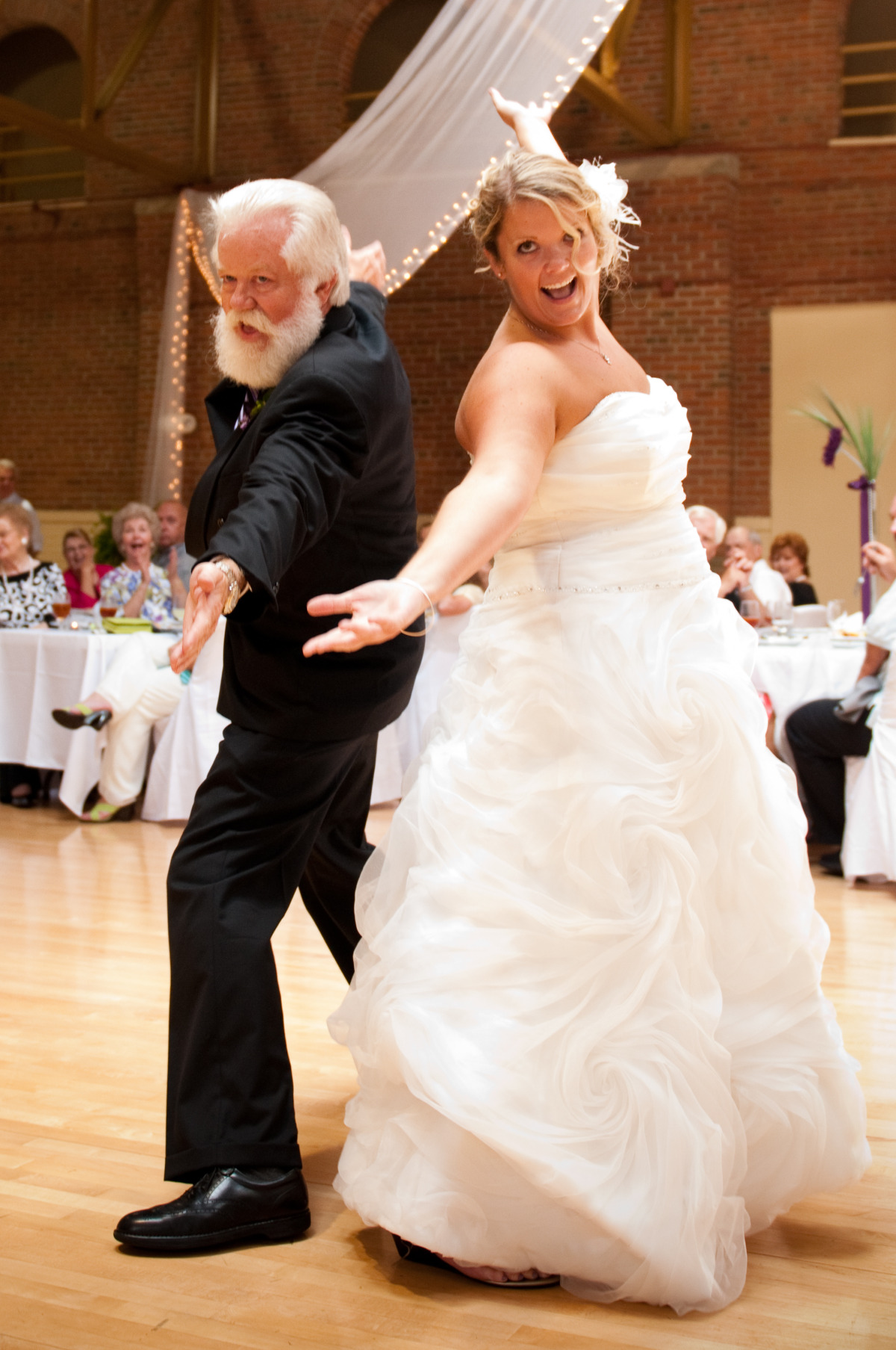 Father-Daughter Dance Kaylan and her father Jim