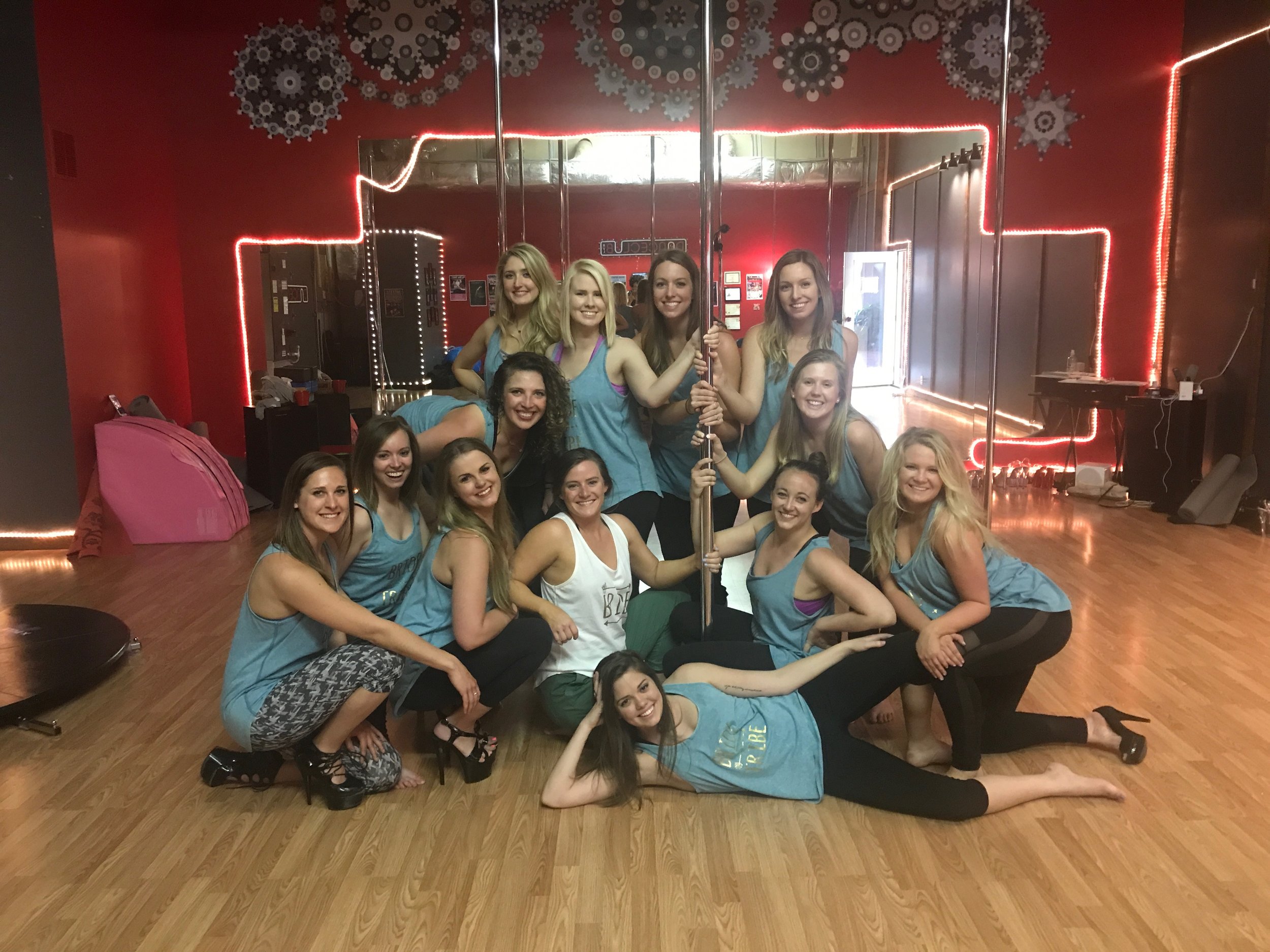 bachelorette pole parties, burlesque parties, dance parties in Asheville, NC