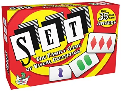 Set : Can you make a set? Do it quick before another player snatches it up!