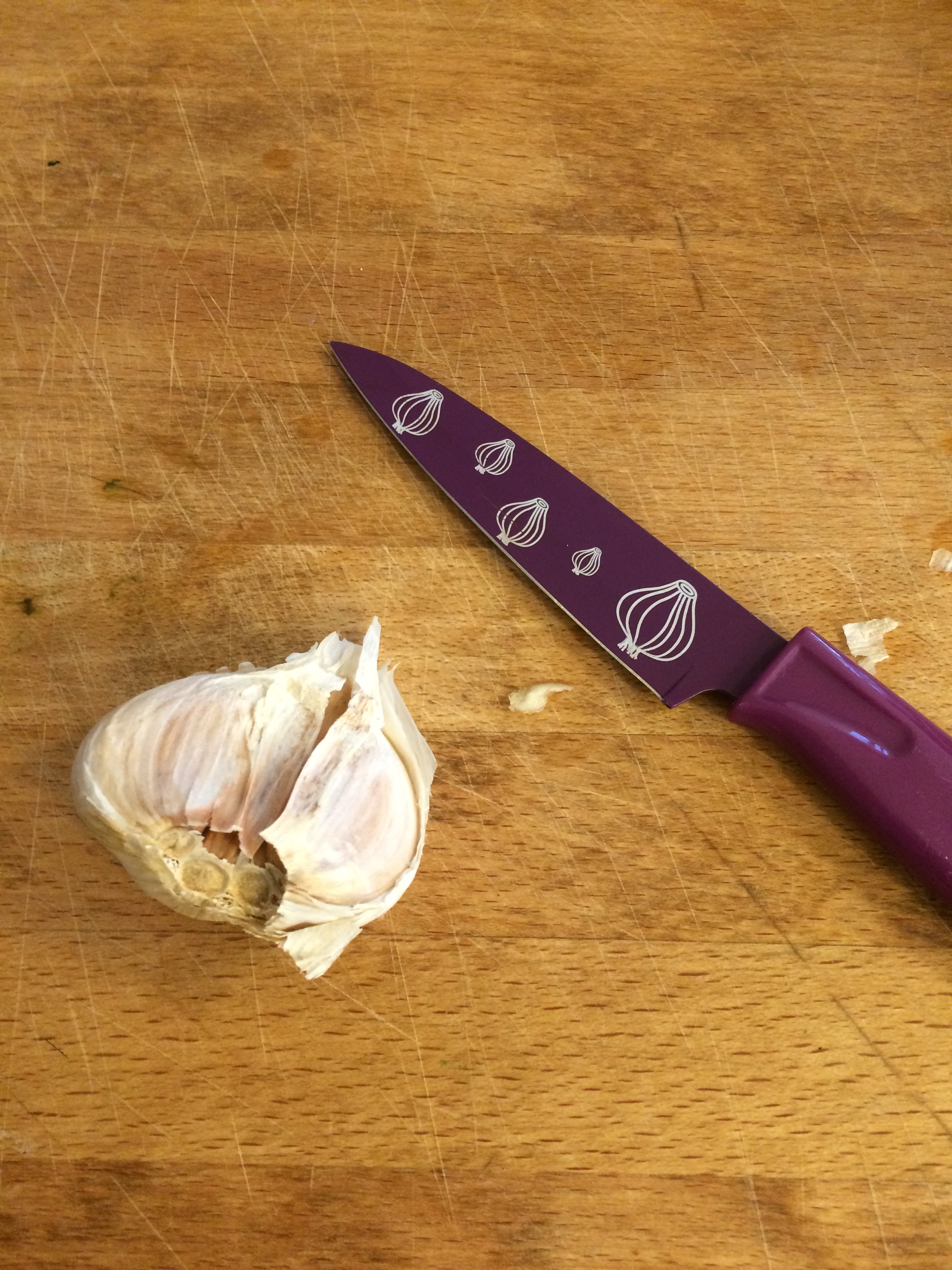 Union Square Vendor's self-professed "Worlds Best Garlic"