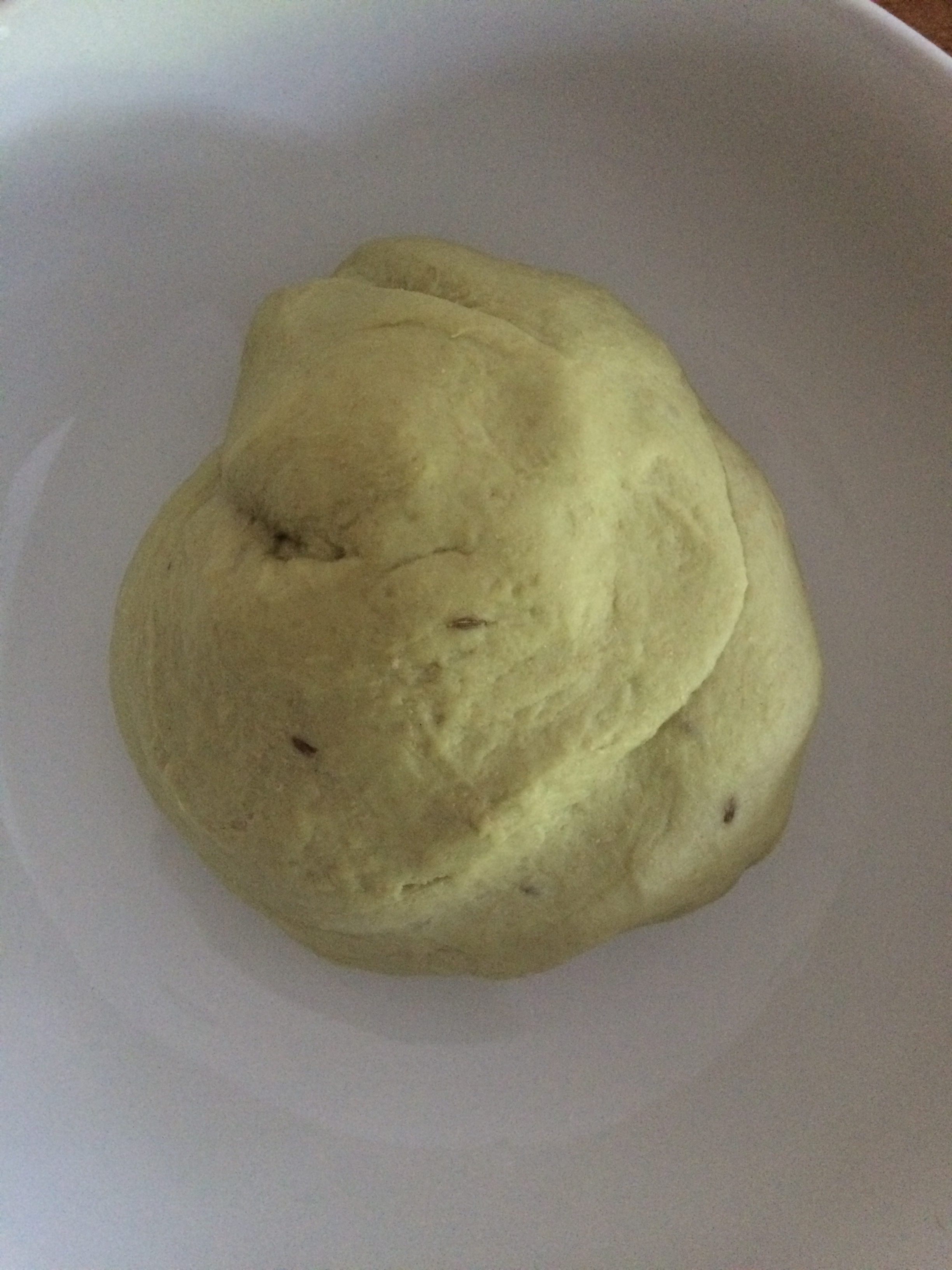 Set in a bowl and cover.