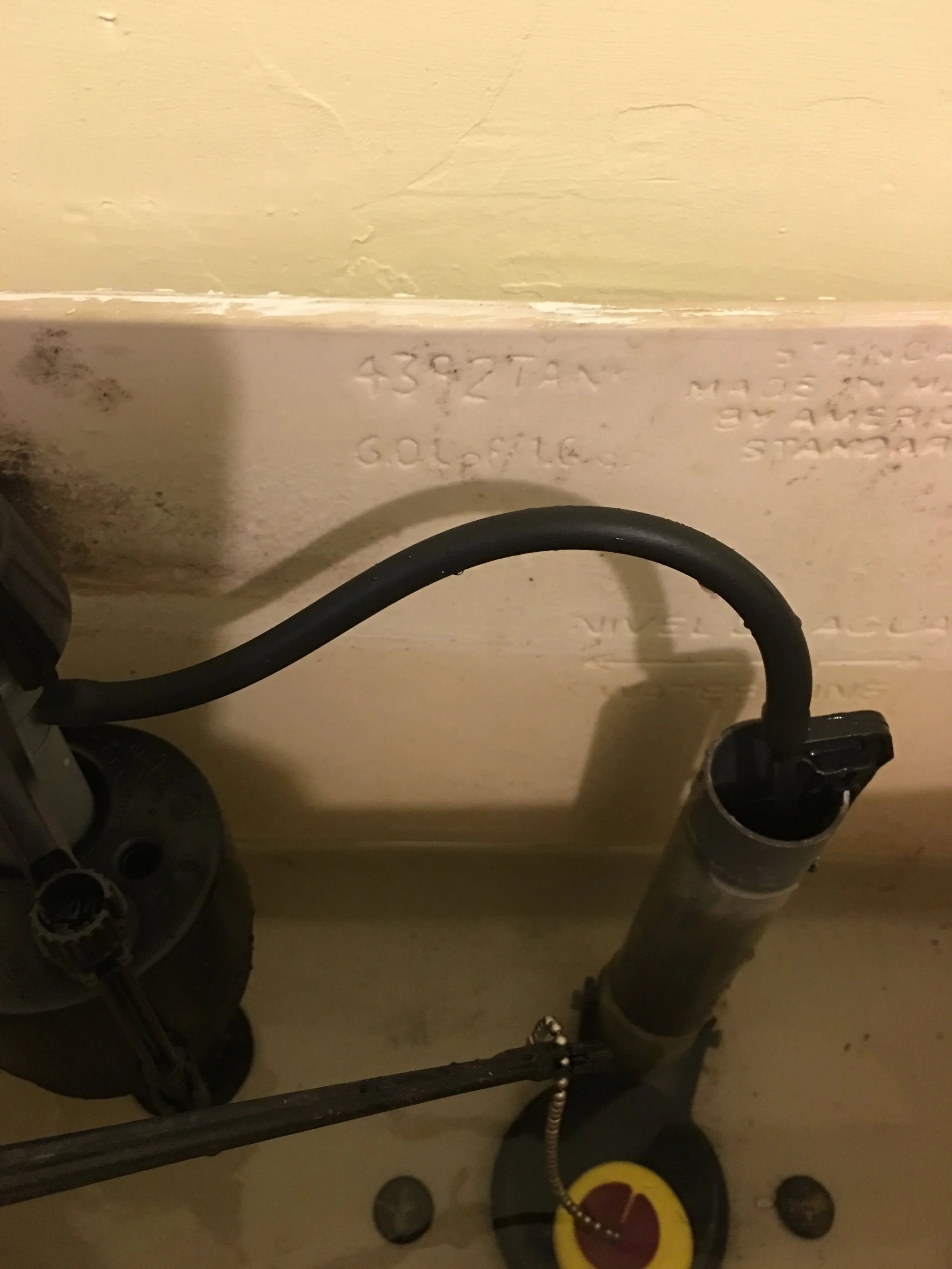  Like: Do not shove refill tube down overflow pipe. This may cause significant water waste. There will be no shoving of anything down your pipes...
