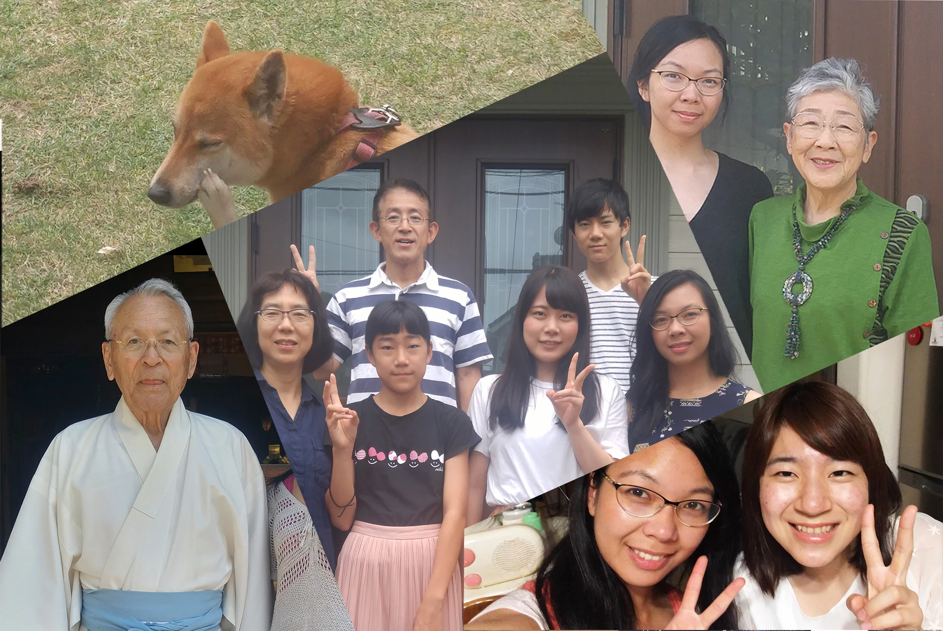 Host Family Collage
