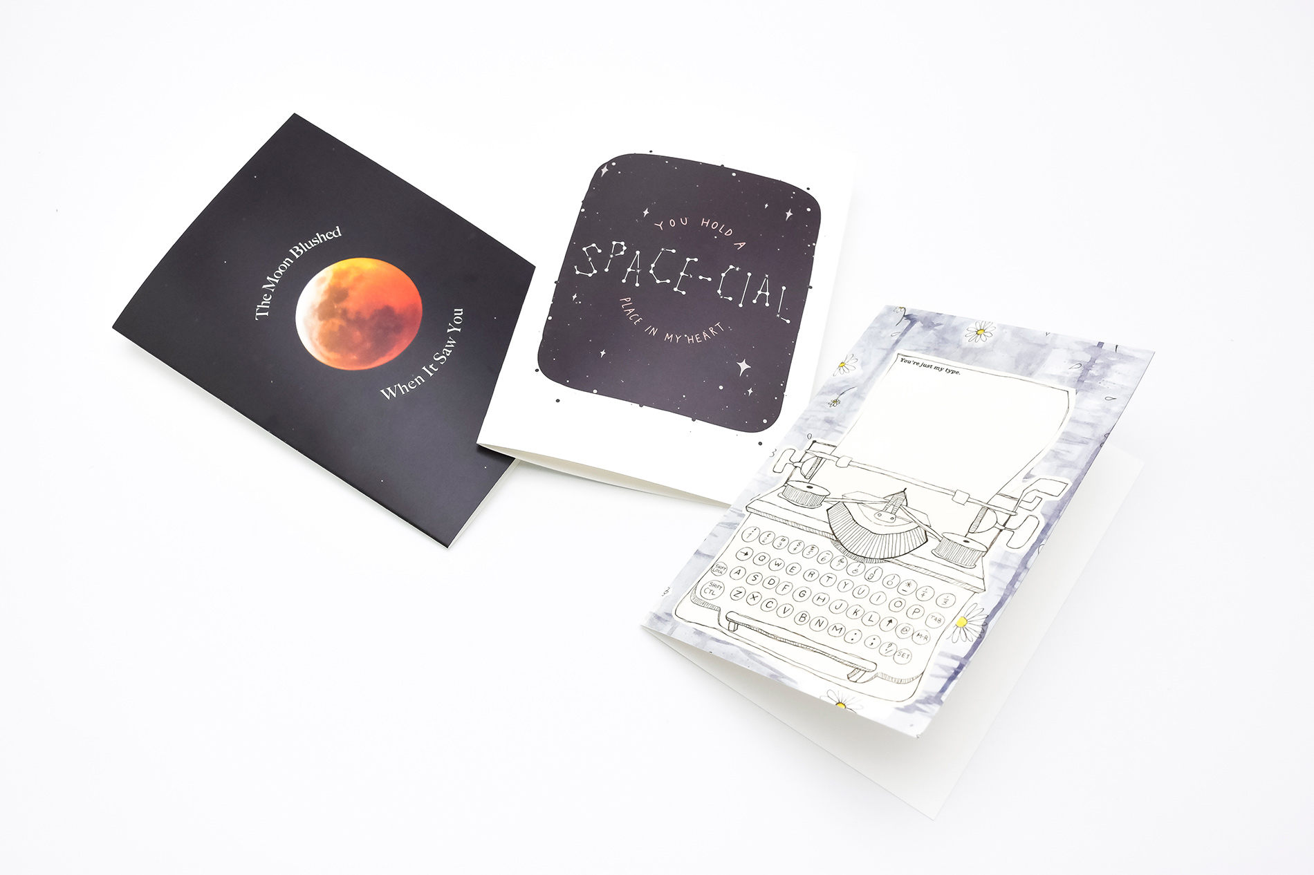 Moon &amp; Space Cards