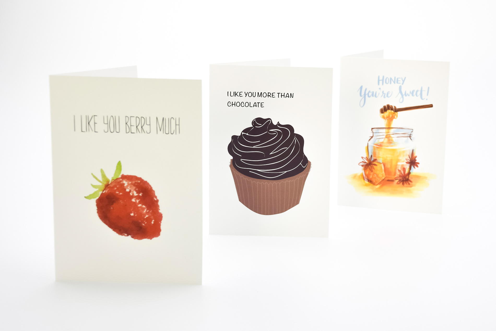 Berry, Chocolate &amp; Honey Cards