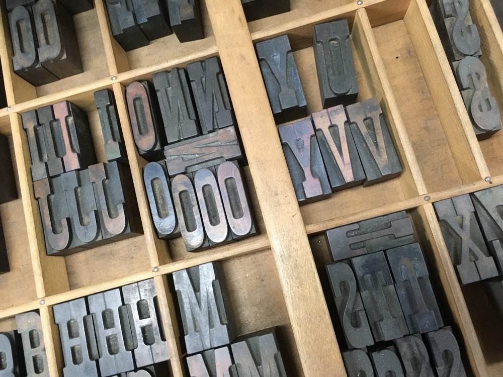 IDEA Grad 2021 prints a letterpress poster at Vancouver’s Porchlight ...