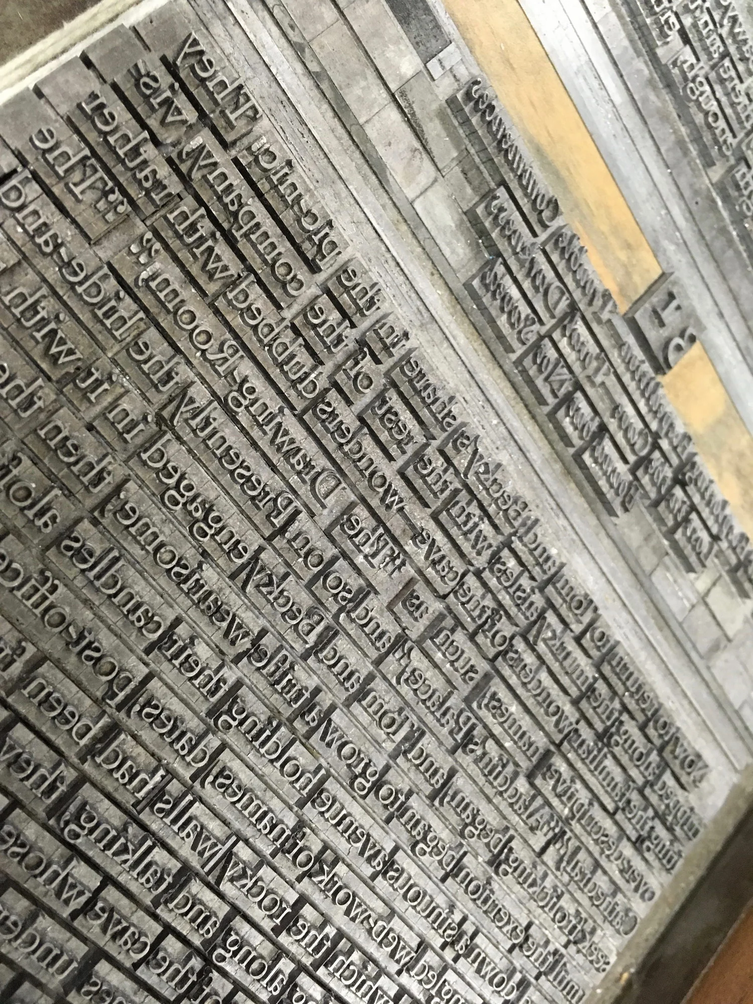 Fonts in case