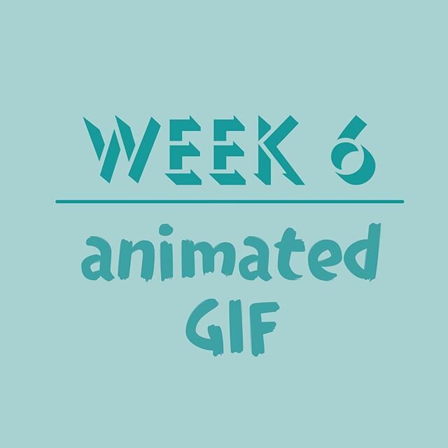 It&rsquo;s week 6 of #ideasummerchallenge! This week your challenge is to create an animated GIF. It&rsquo;s super easy to do in Procreate, but Illustrator works too! The only tricky part is that you can&rsquo;t post GIFs on Instagram, so you&rsquo;l