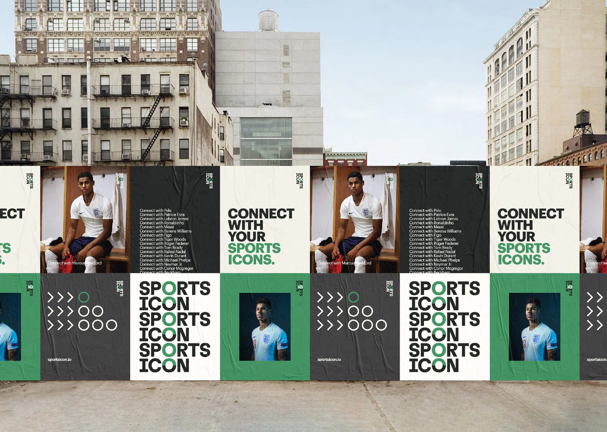 Sports Icon branding and web design by Henry Slaughter (IDEA Grad 2013) with Course Studio (Completion: 2021)