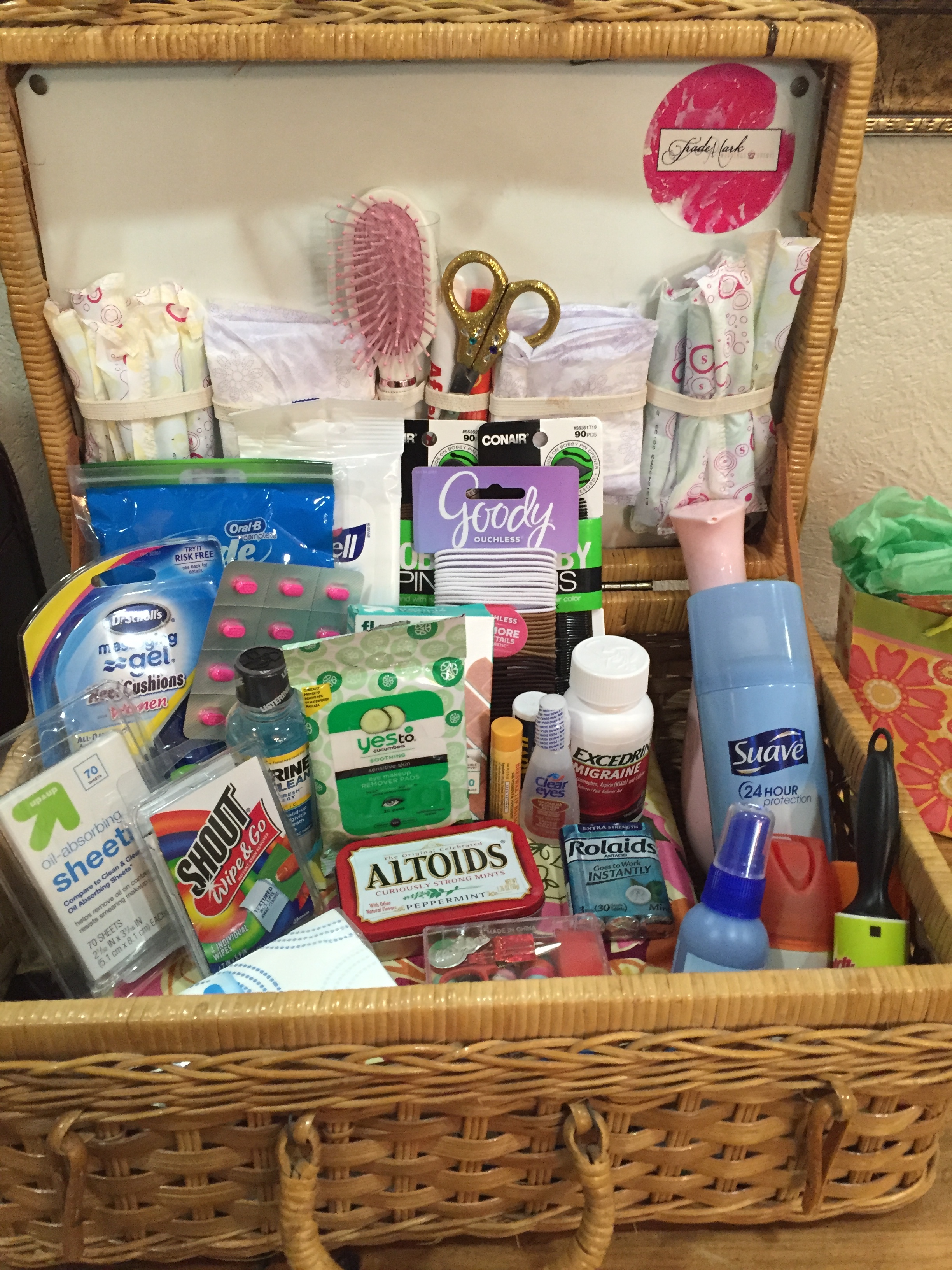 The bridal suite's Emergency Kit