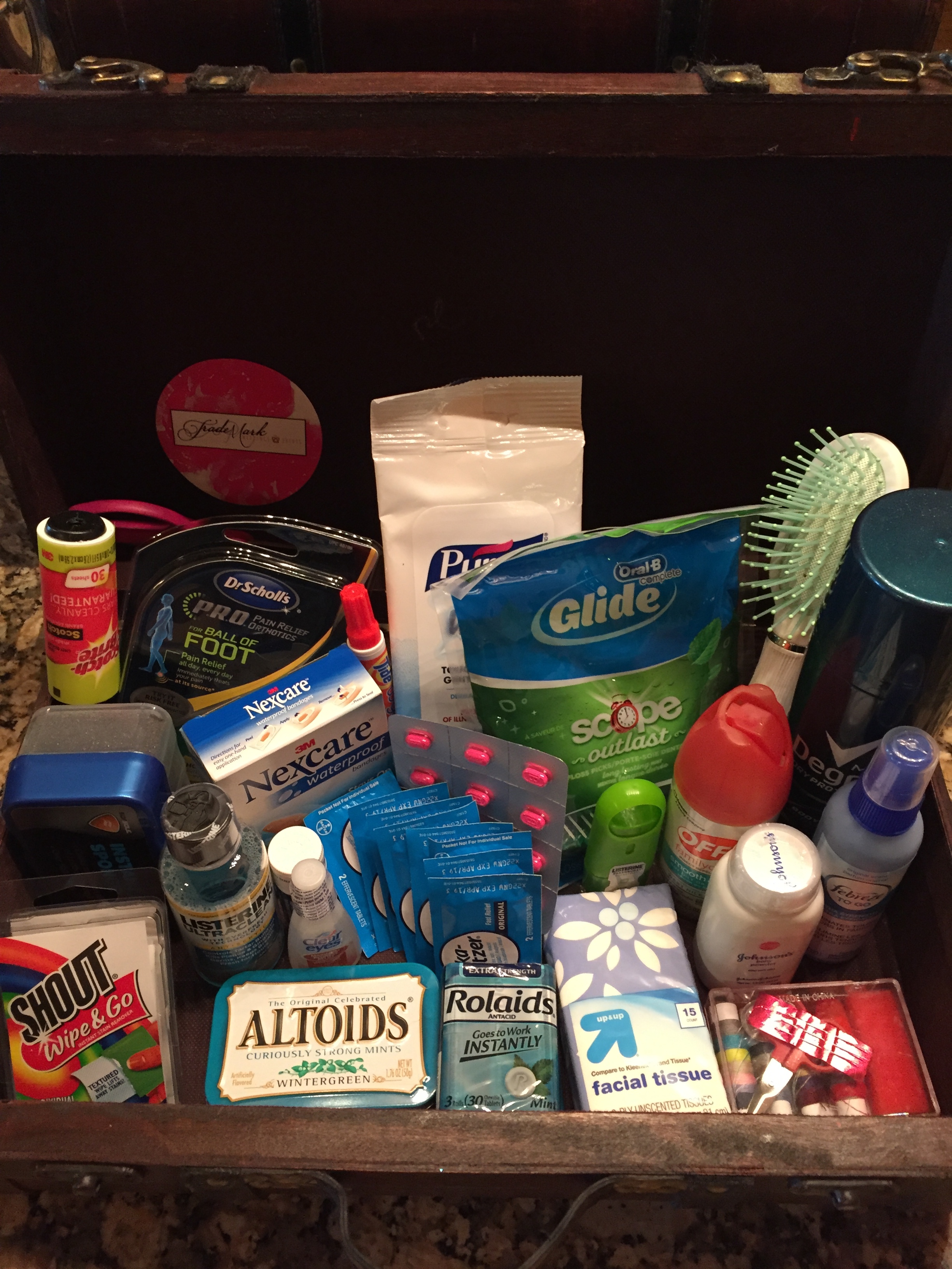 The Groom's Lounge Emergency Kit