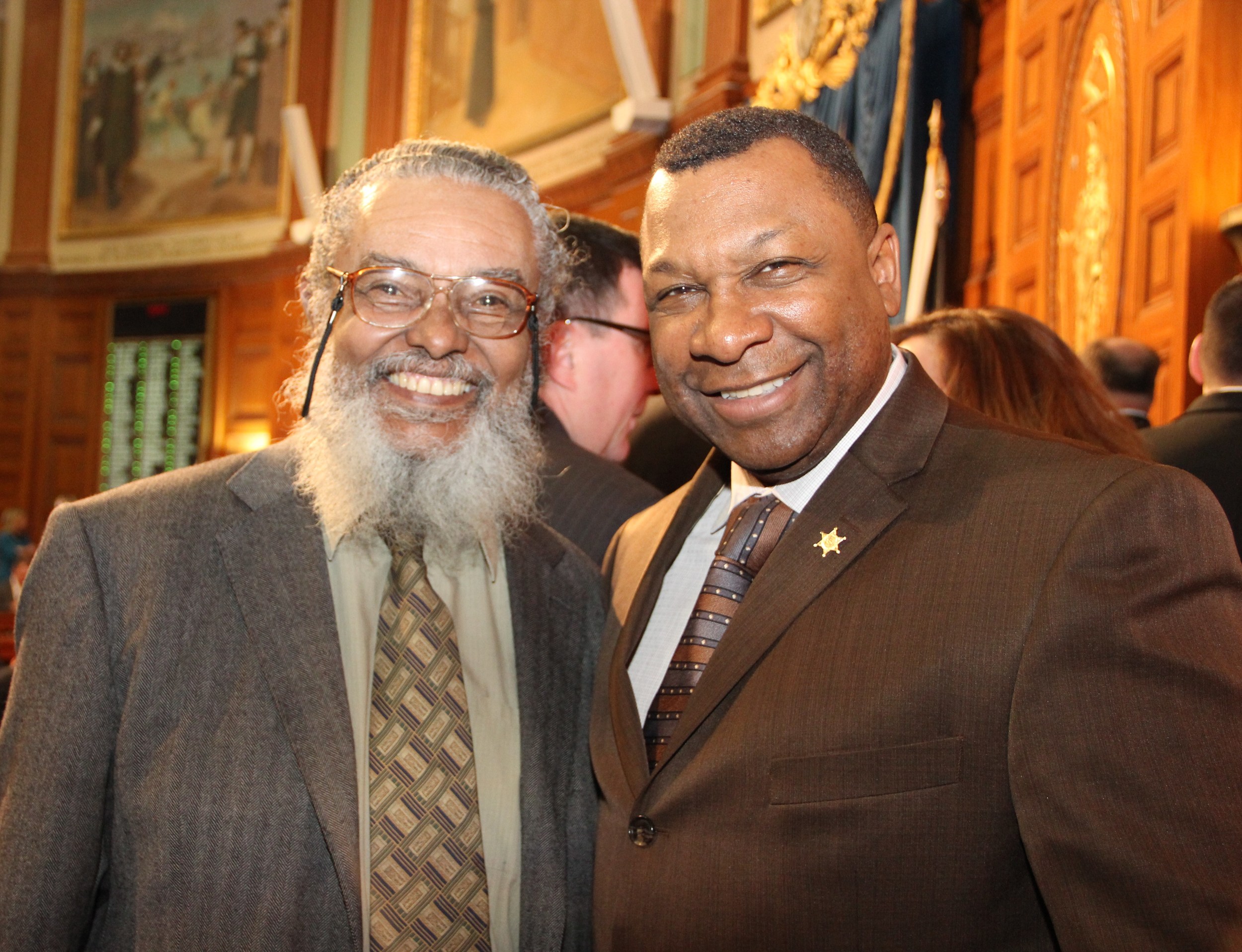 STATE REPRESENTATIVE FOR THE NINTH SUFFOLK DISTRICT BYRON RUSHING ENDORSES SHERIFF TOMPKINS