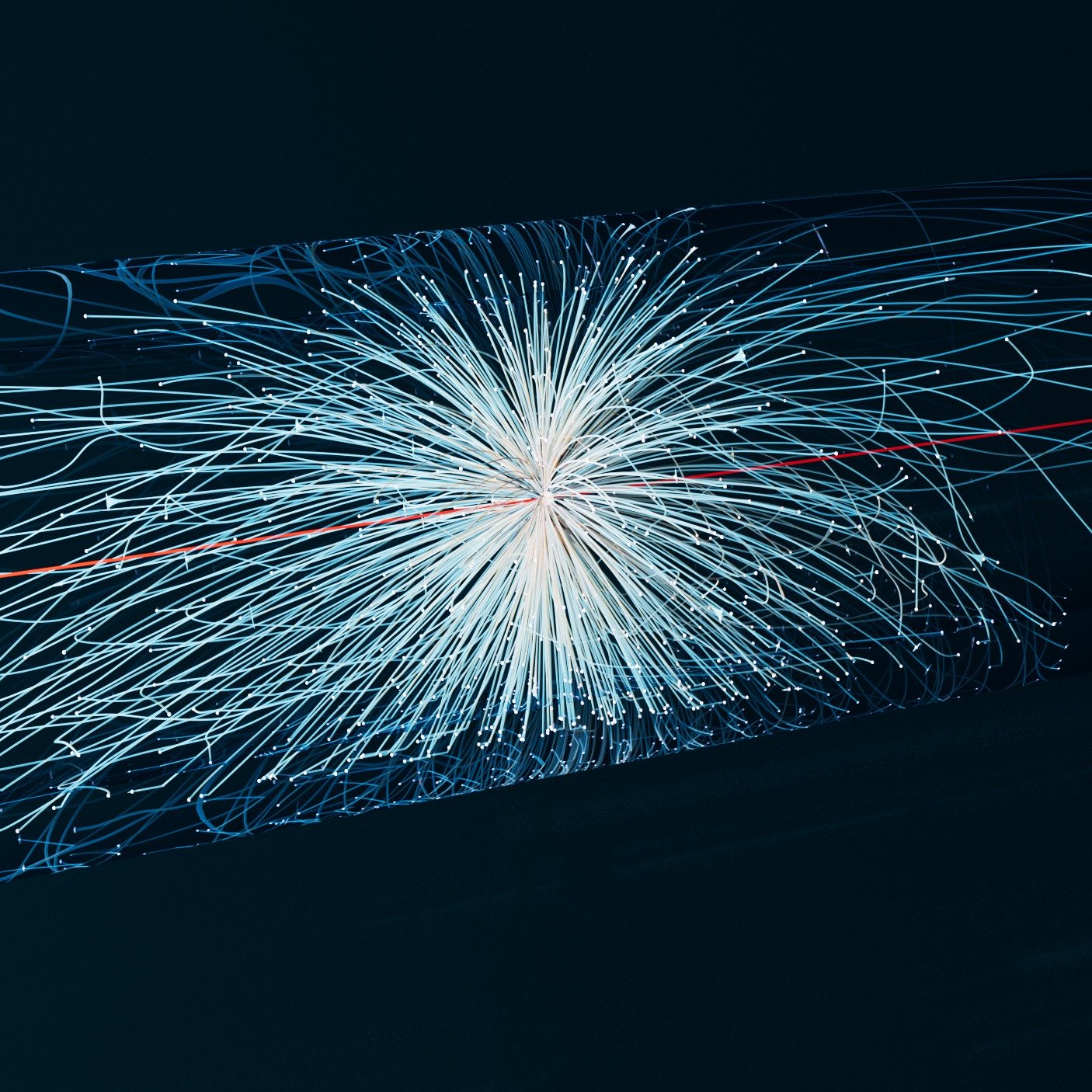 particle collision test #physics