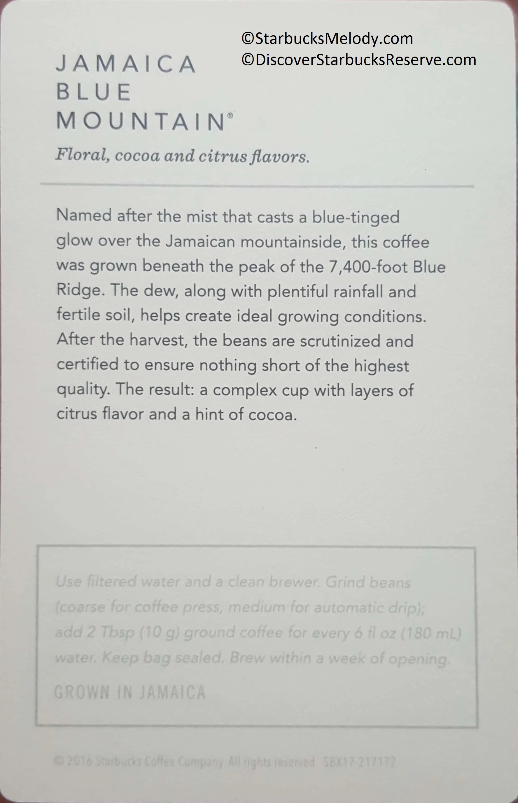 2 - 1 - New Doc 185_2 Jamaica Blue Mountain back of card Dec 2016.jpg