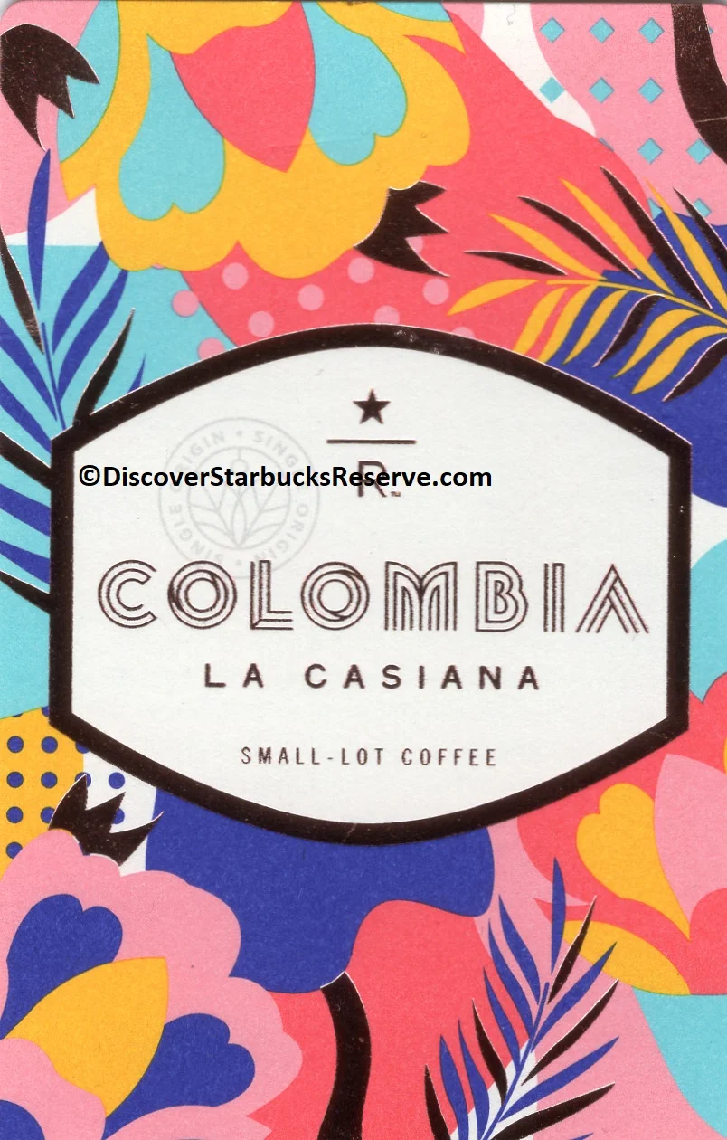 2 - 1 - Front of Colombia La Casiana card.jpg