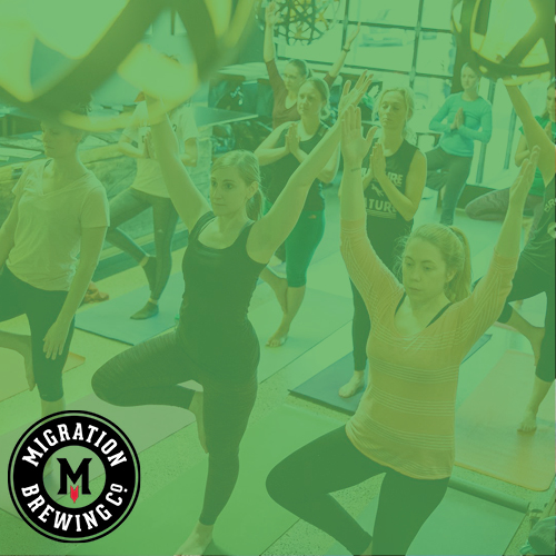 Rooftop Yoga + Beer at Migration Brewing