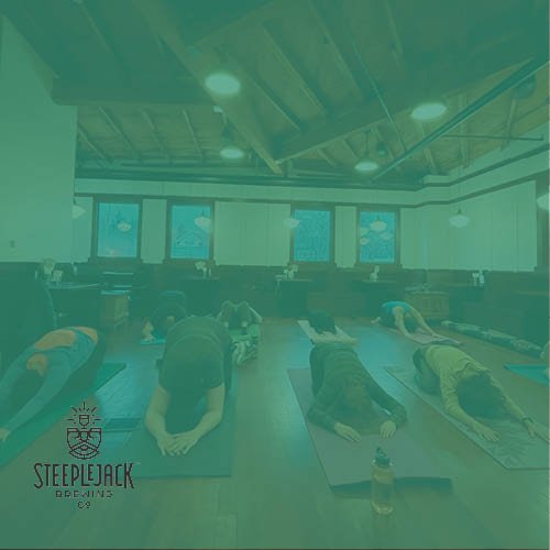 Yoga + Beer at Steeplejack