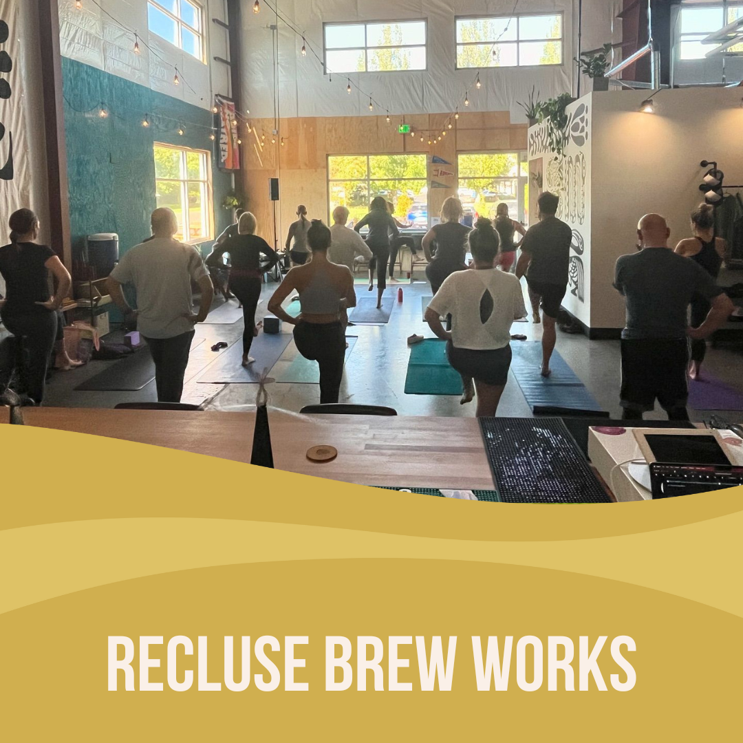 Yoga + Beer at Recluse Brew Works