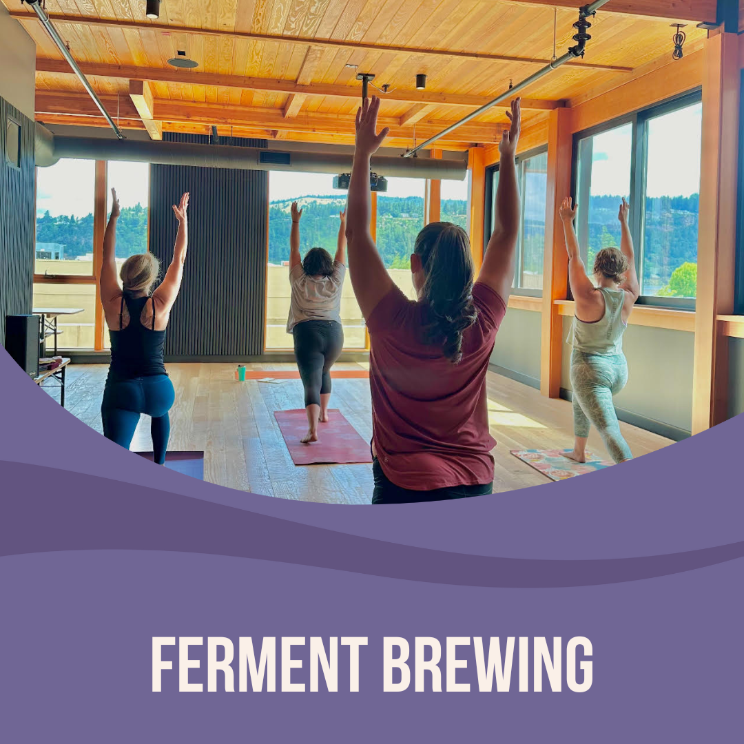 Yoga + Beer at Ferment Brewing