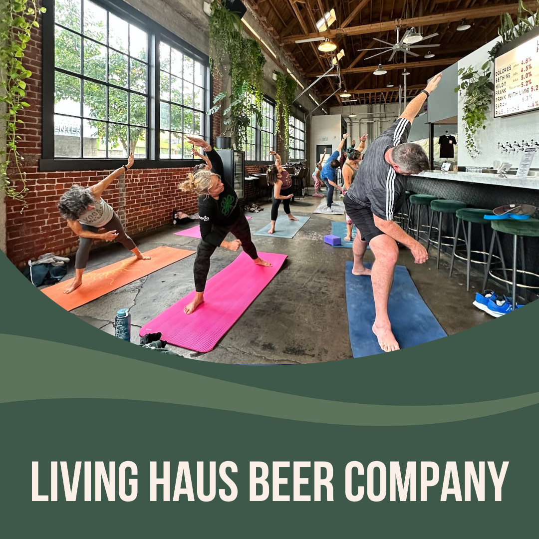 Yoga + Beer at Living Haus Beer Company
